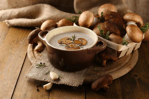 Creamy Garlic Mushroom Soup – CUCKOO Canada