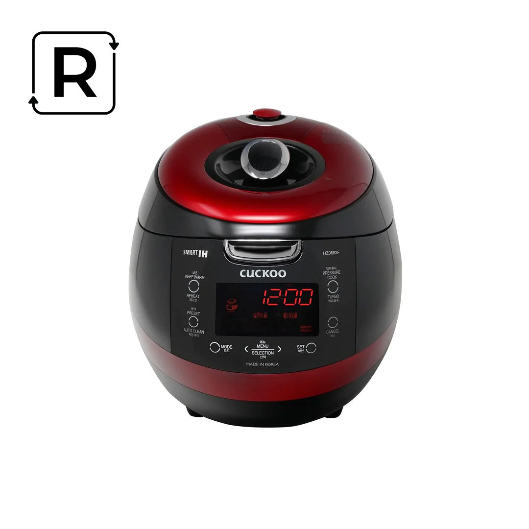 Refurbished 6-Cup IH Pressure Rice Cooker (CRP-HZ0683FR) – CUCKOO Canada
