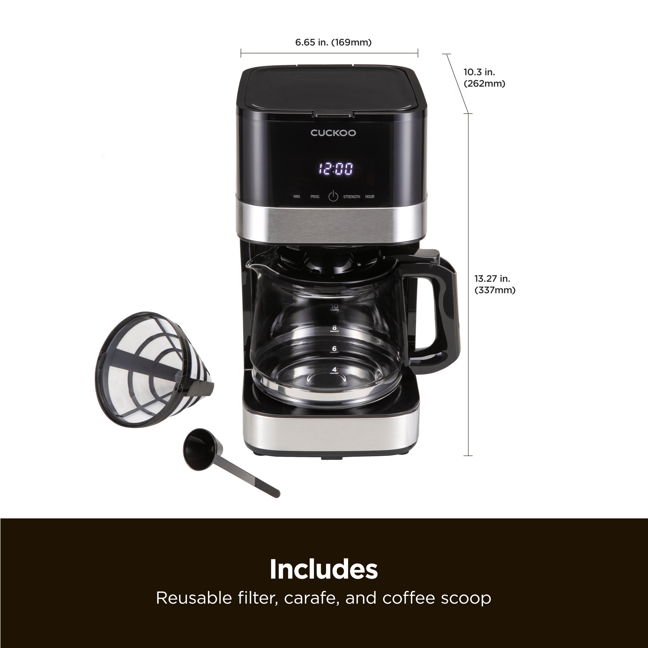 Classic Drip Coffee Maker (CCM-BD011B)