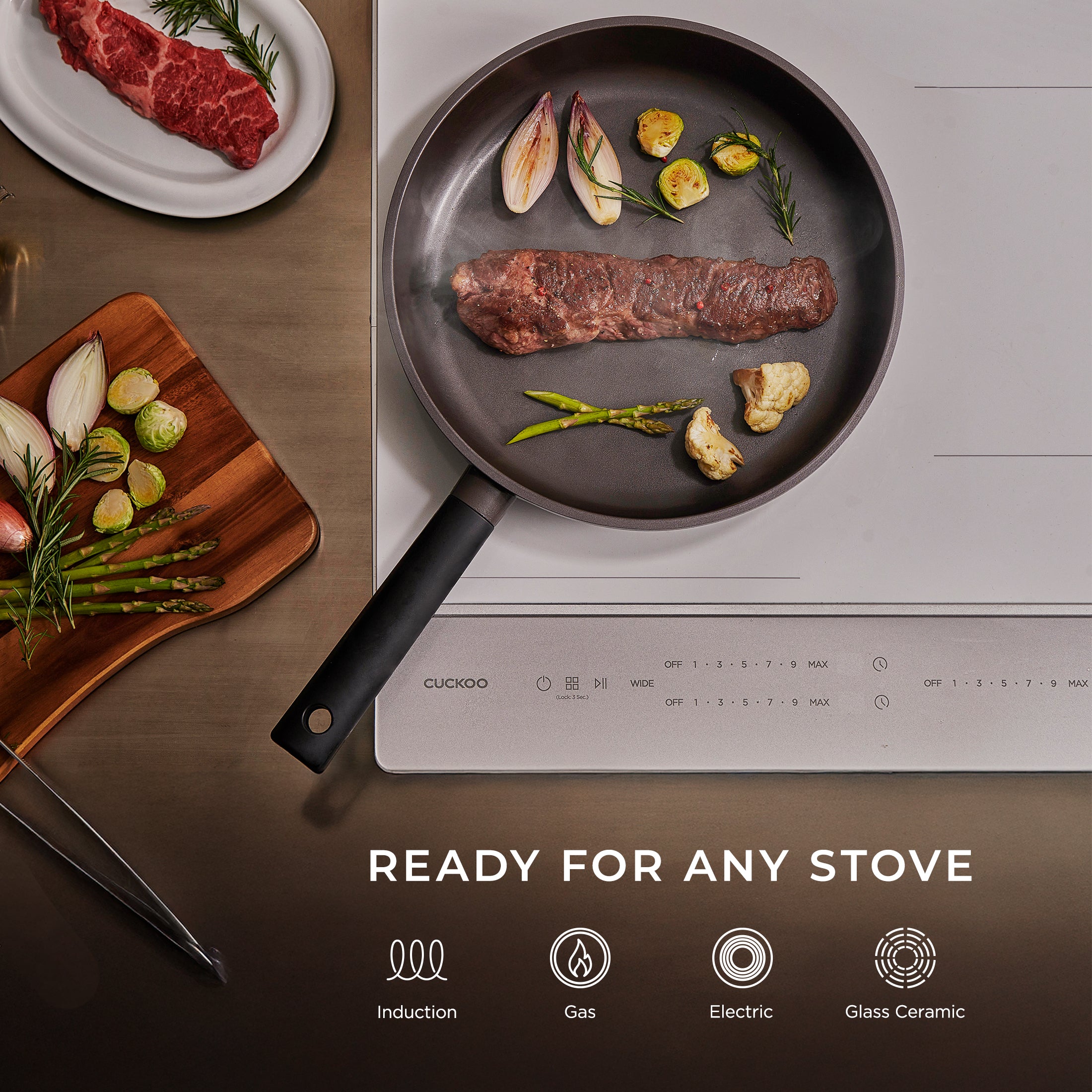 11 in Kyndell Induction Frying Pan (CFP-B2810HGB)