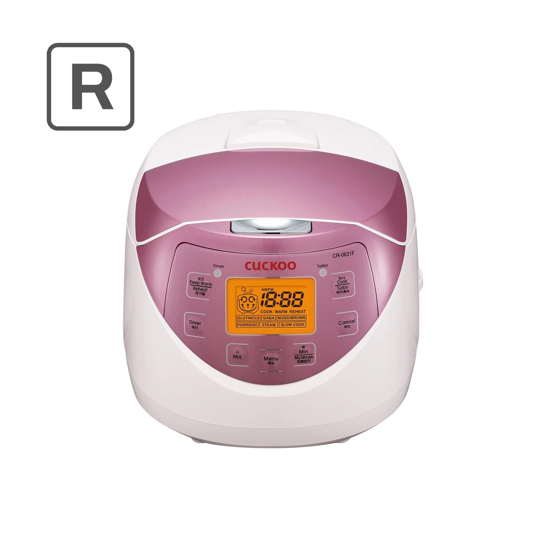 Refurbished 6Cup Rice Cooker (CR0631F) CUCKOO Canada