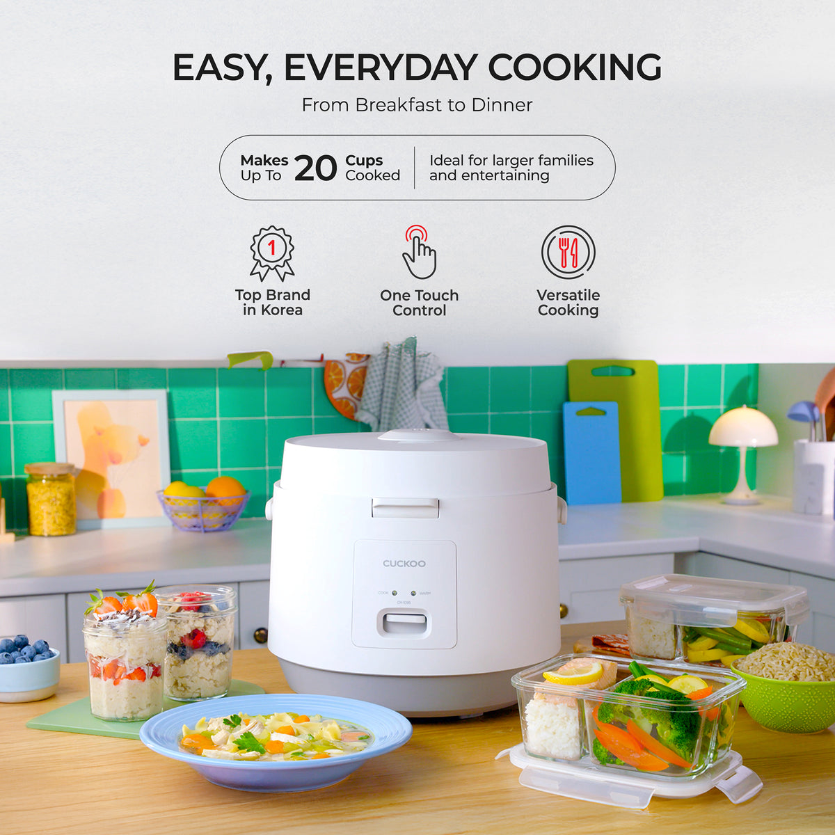10-Cup Basic Rice Cooker (CR-1095)