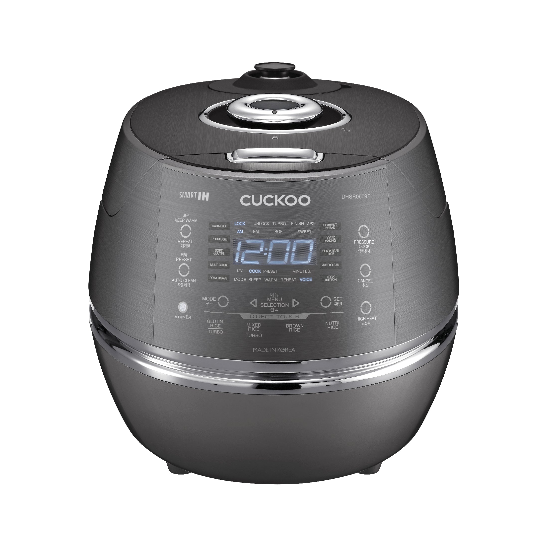 Cuiseur à riz avec pot intérieur antiadhésif CUCKOO de 6 tasses blanc CR-1095 Cuiseur à riz avec pot intérieur antiadhésif CUCKOO de 6 tasses blanc CR-1095