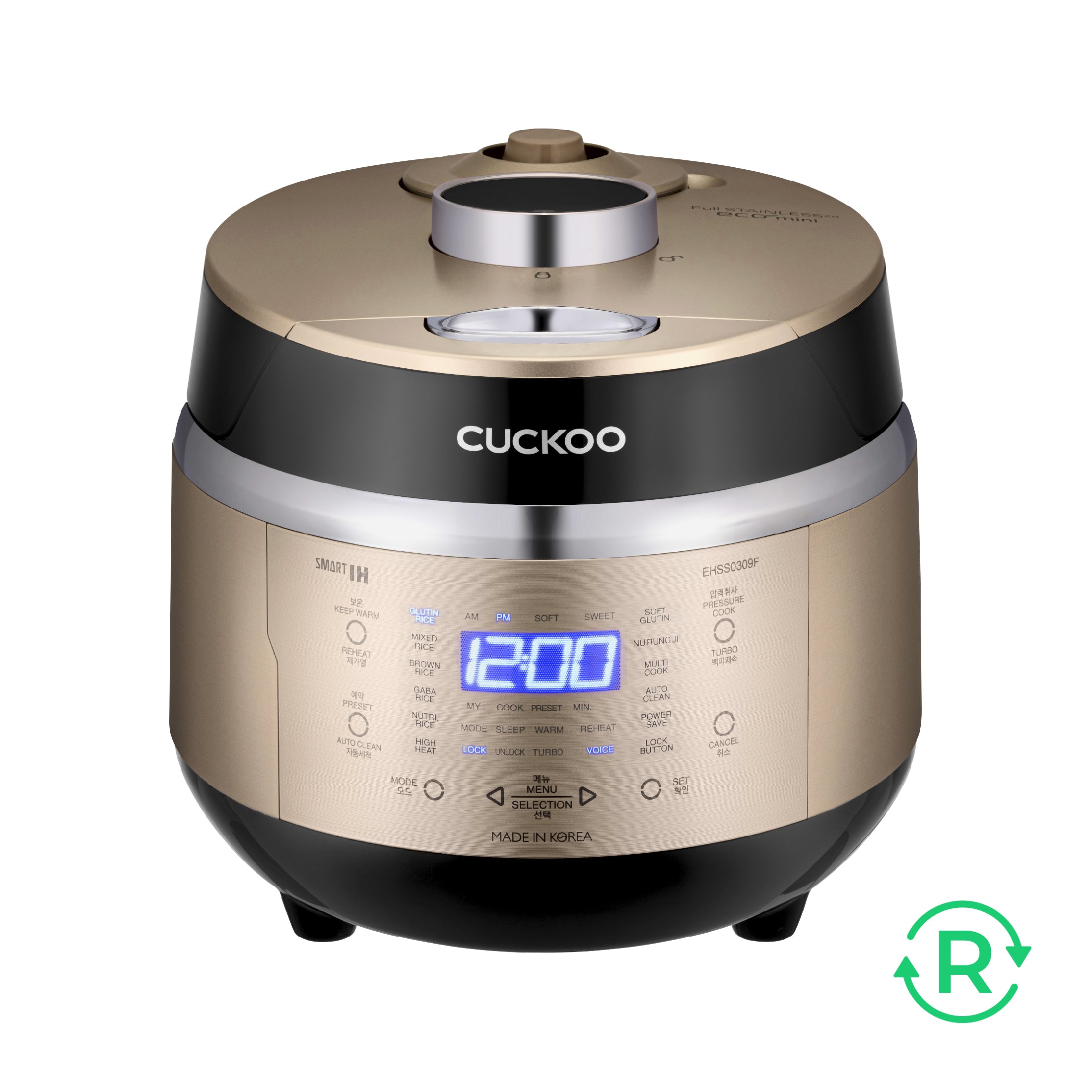 Refurbished B grade 3-Cup IH Pressure Rice Cooker (CRP-EHSS0309FG)