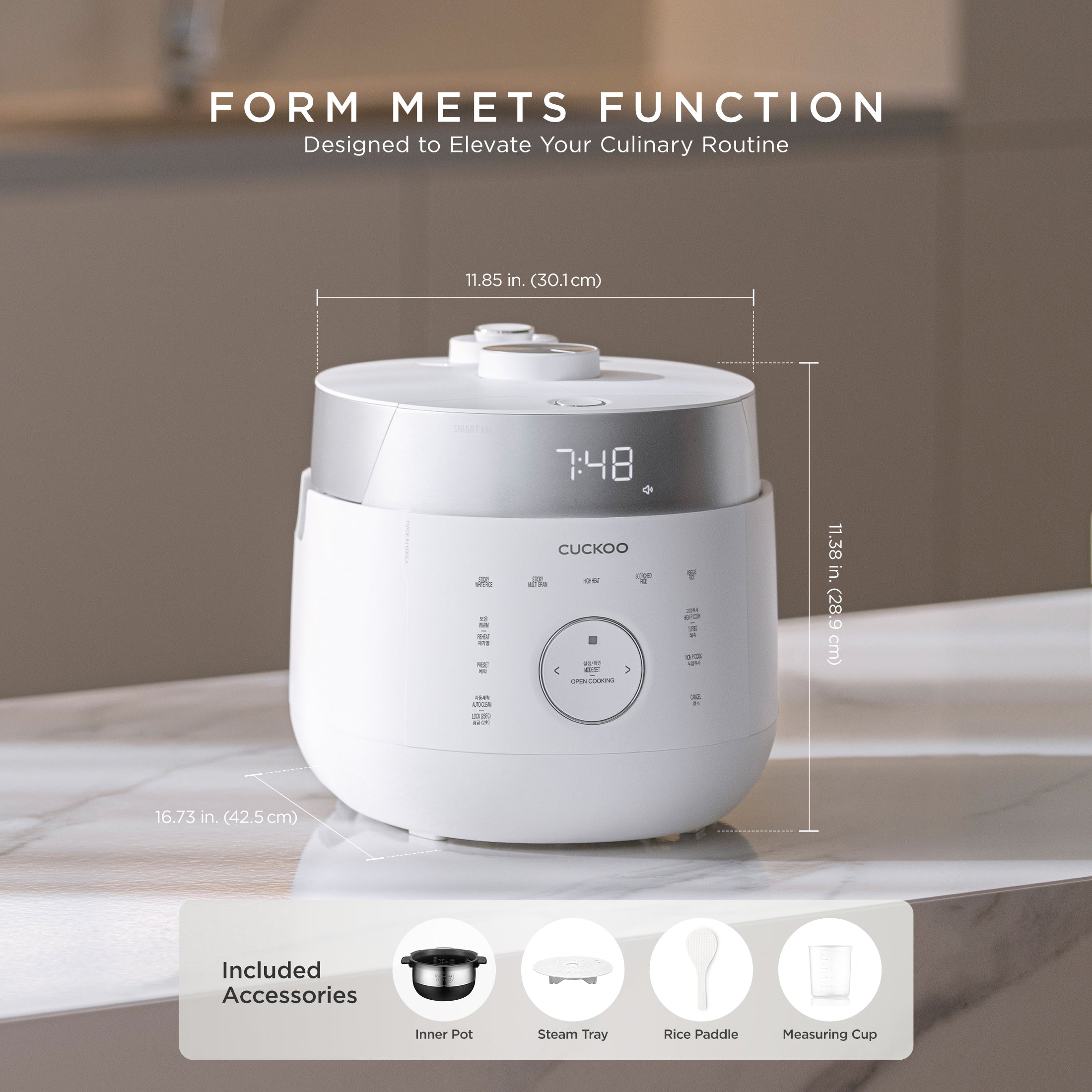 10-Cup IH Twin Pressure Rice Cooker (CRP-LHTR1009F)