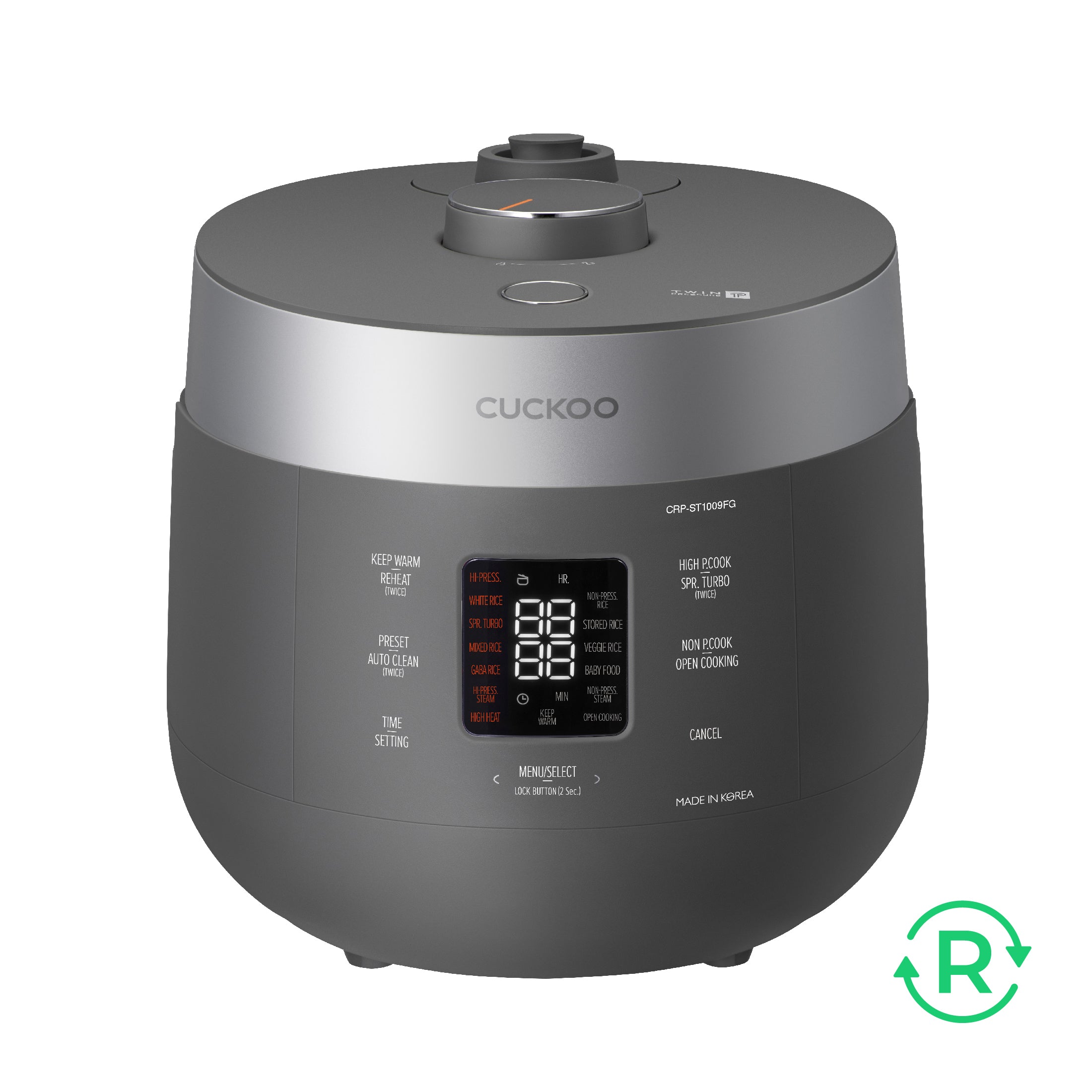 Refurbished B grade 6-Cup HP Twin Pressure Rice Cooker (CRP-ST0609FG)