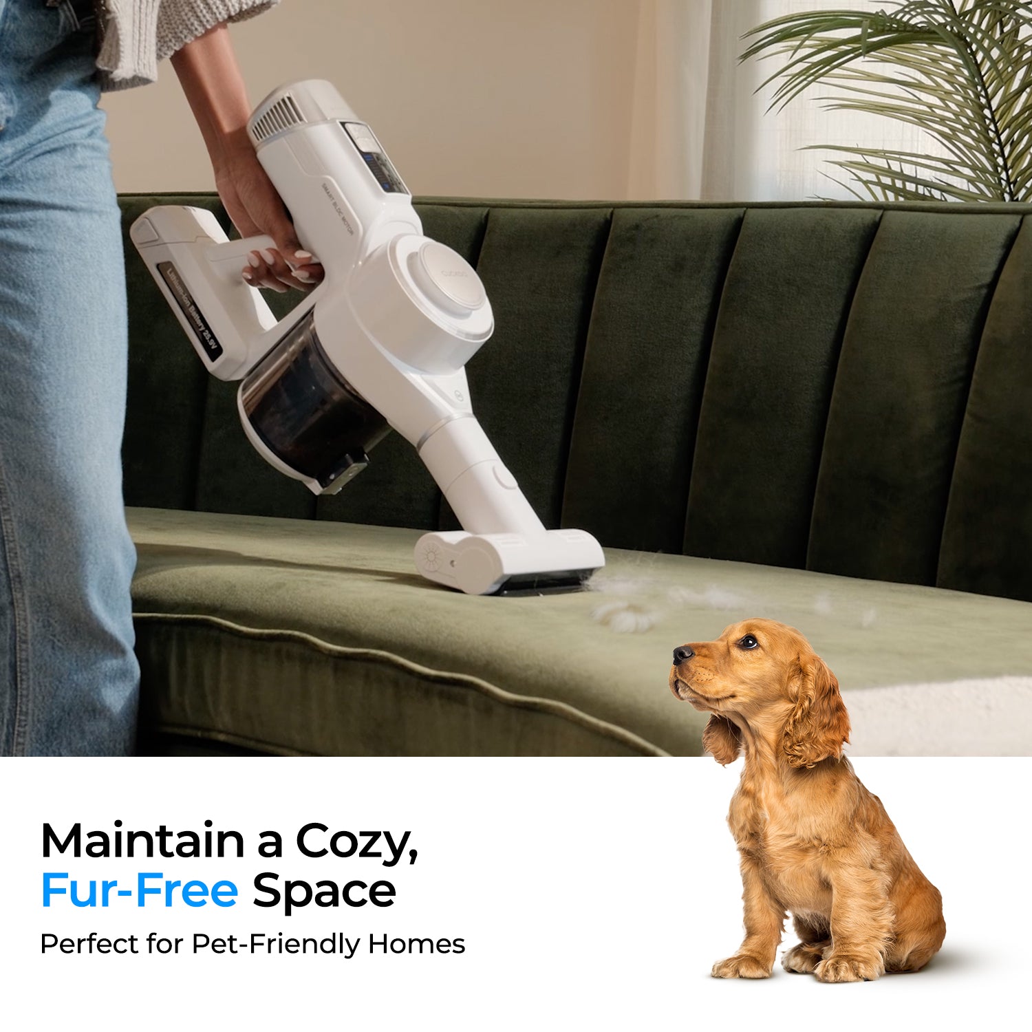Power Clone Cordless Vacuum (CVC-A1410NW)