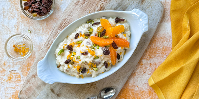 Carole Yu’s Rum Raisin Rice Pudding