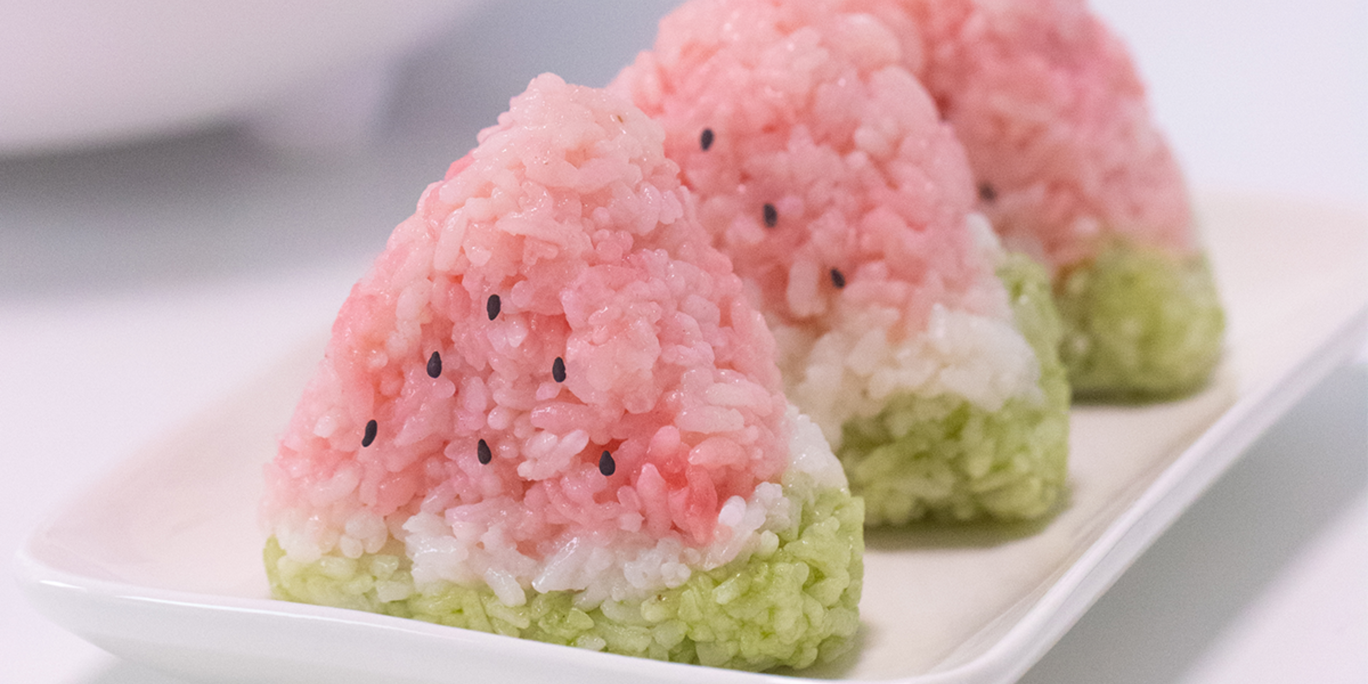 Pankobunny's Watermelon Rice Balls