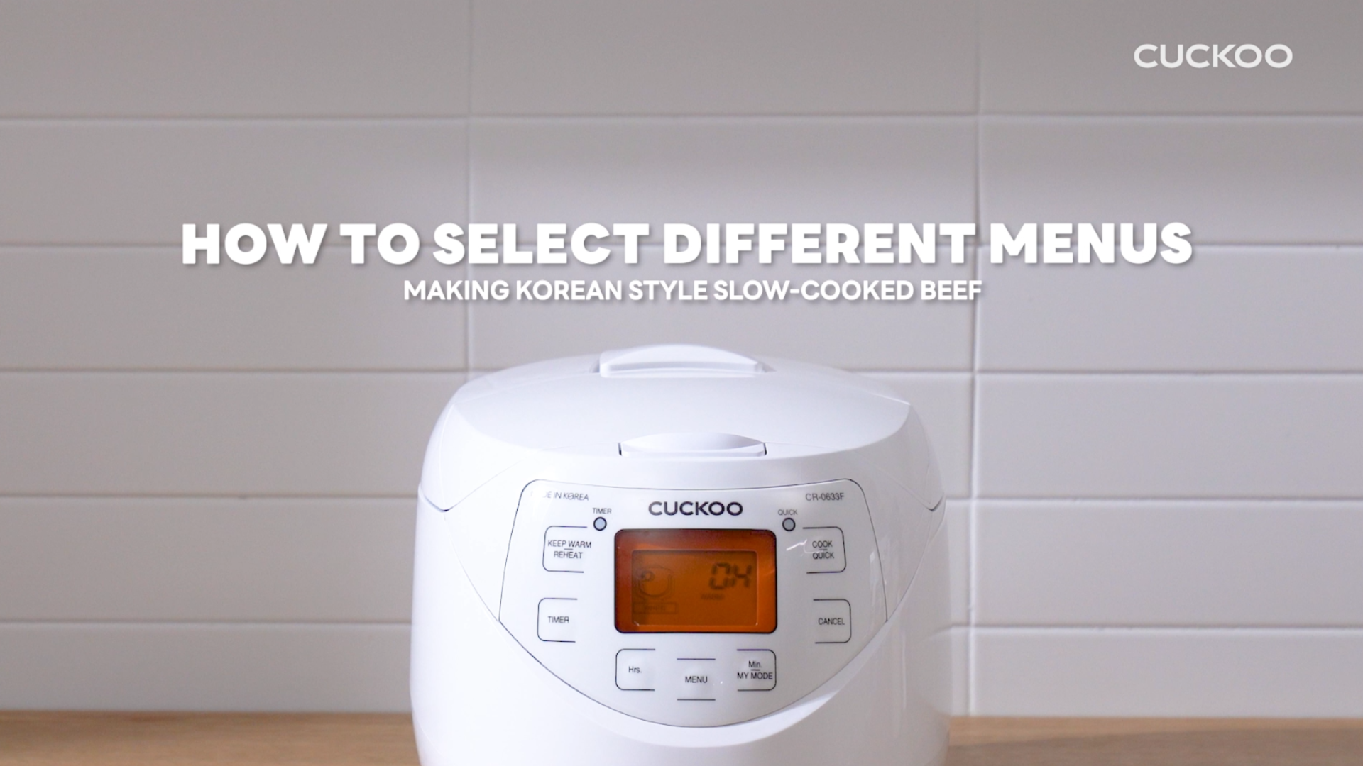 How to Use Multi Cook – CUCKOO Canada