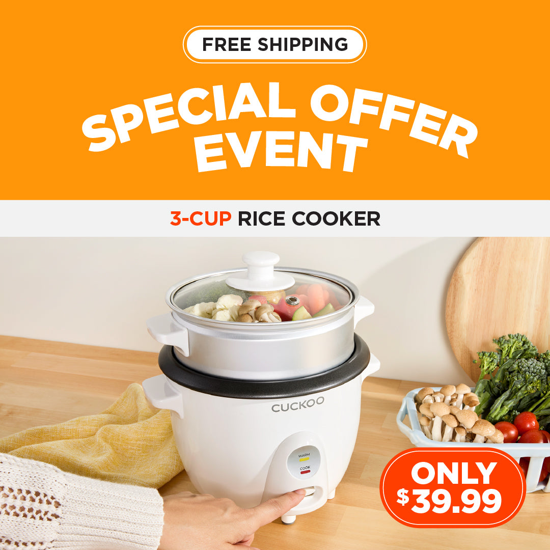 ☆Free Shipping☆ 3-Cup One Touch Rice Cooker & Steamer (CR-0301C)