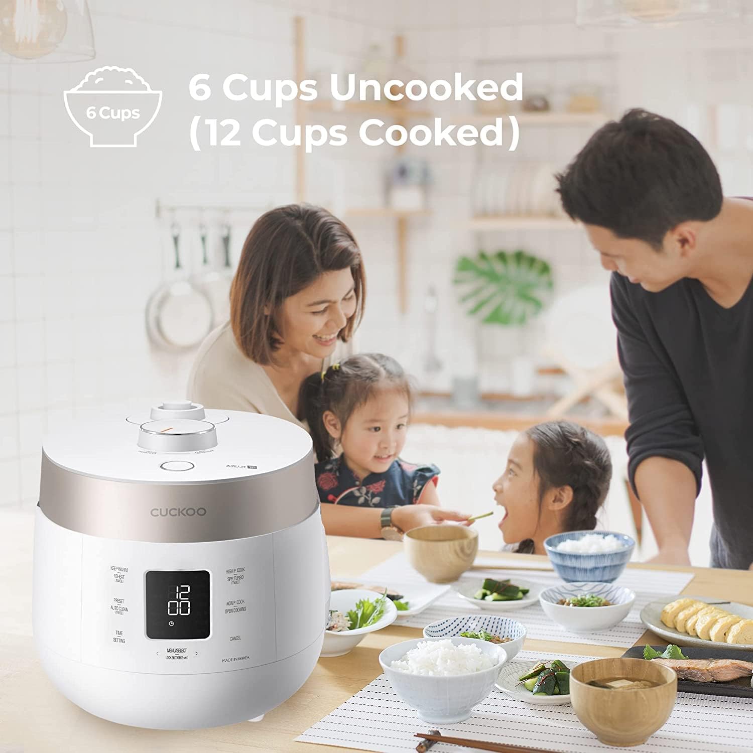 Refurbished B grade 6-Cup HP Twin Pressure Rice Cooker (CRP-ST0609FG)