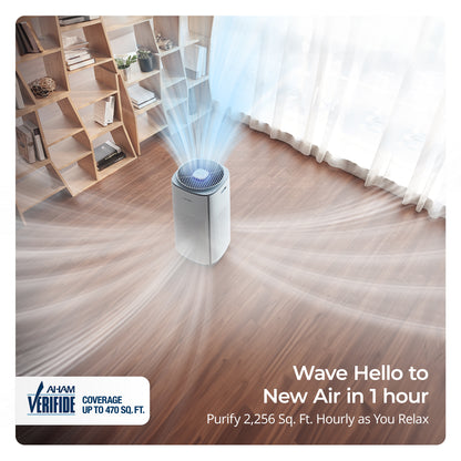 5-Stage Filtration H13 True HEPA Air Purifier (CAC-K1910FW)
