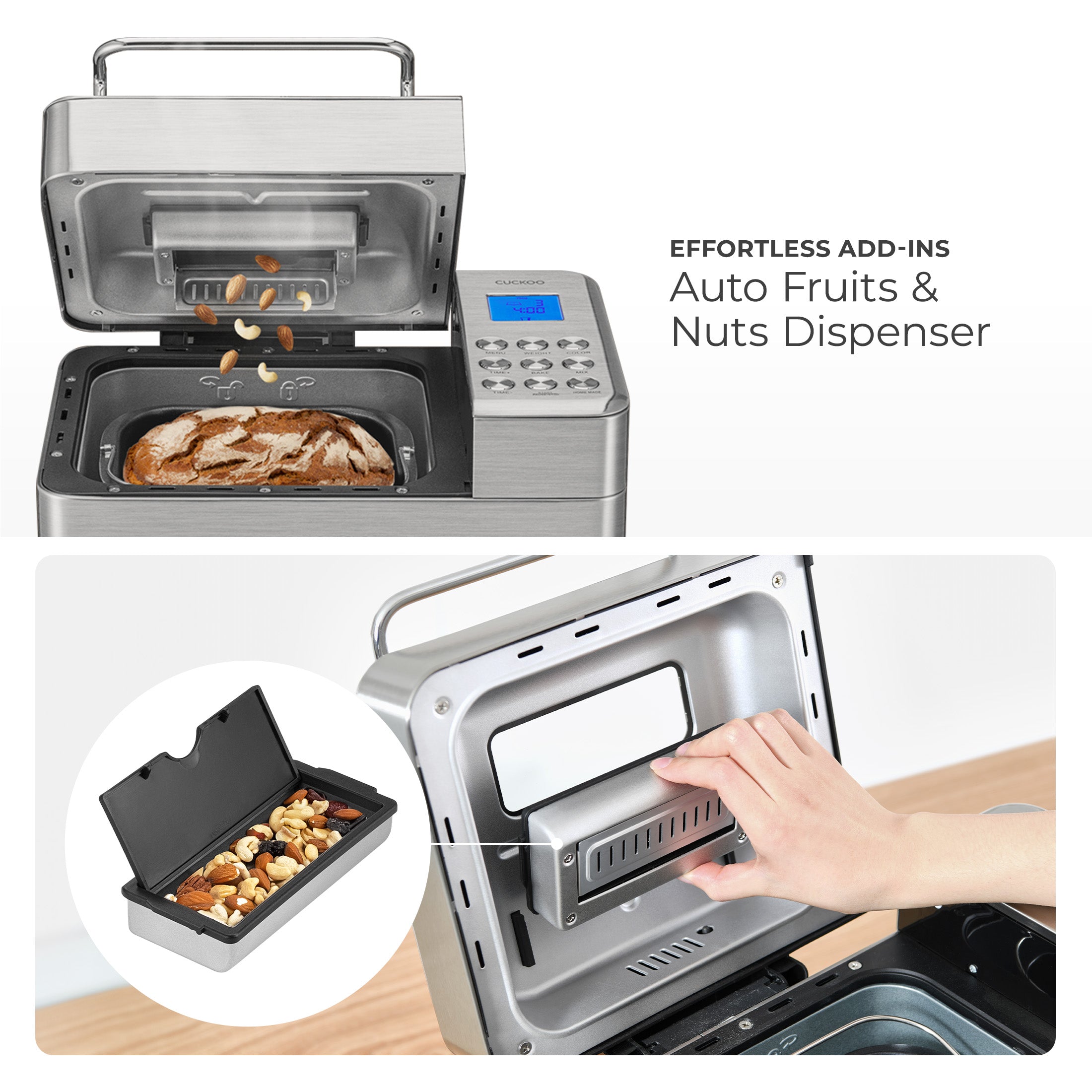 Refurbished B grade 2 lb. Multi-Functional Bread Maker (CBM-AAB101S)