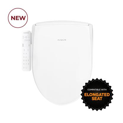 [NEW] Inspure Self-Installation Electric Bidet, Heated Seat & Stainless Steel Nozzle (CBT-L2031W(E)(L)) – Elongated Type