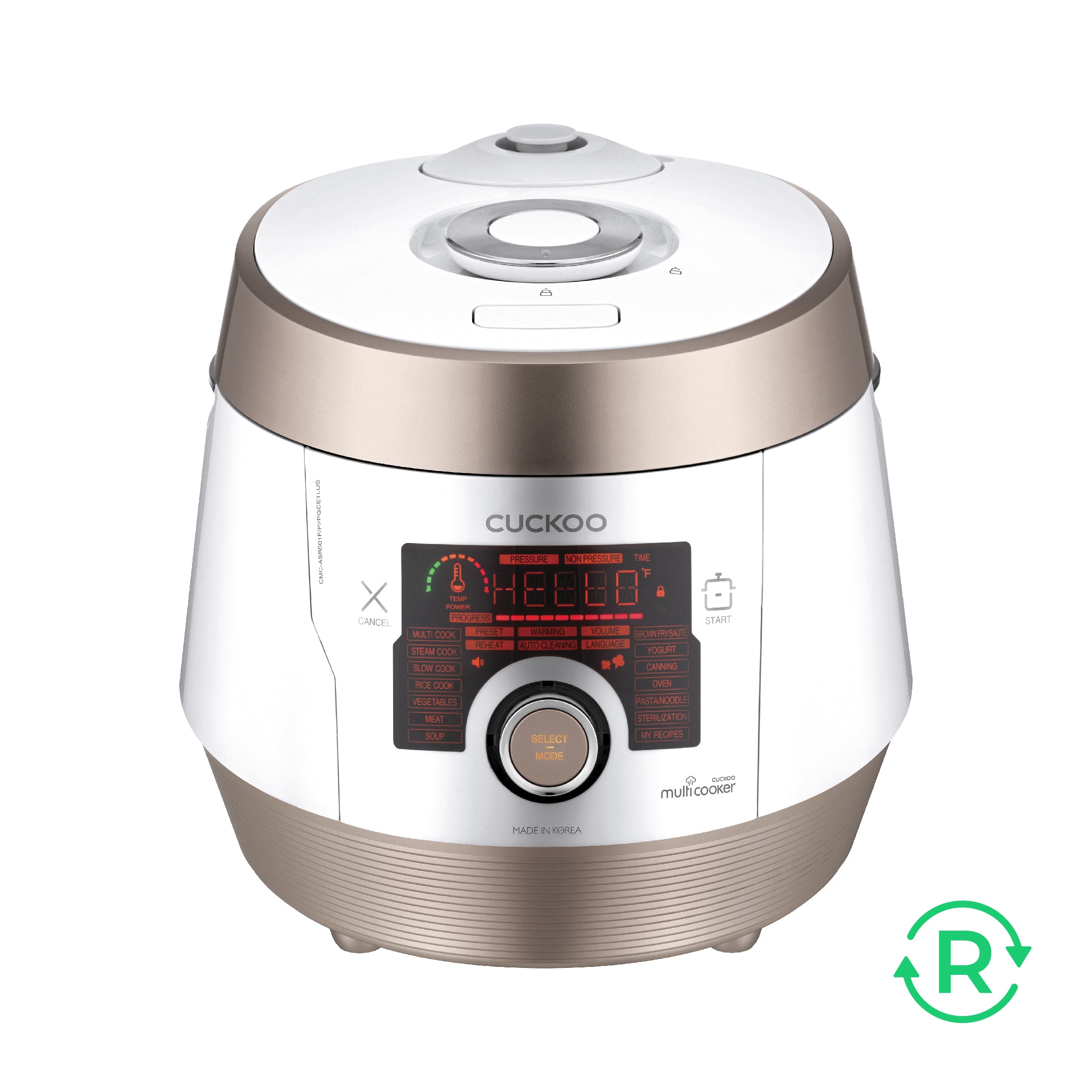 Refurbished 5-Quart Premium Multi-Pressure Cooker (CMC-ASB501F)
