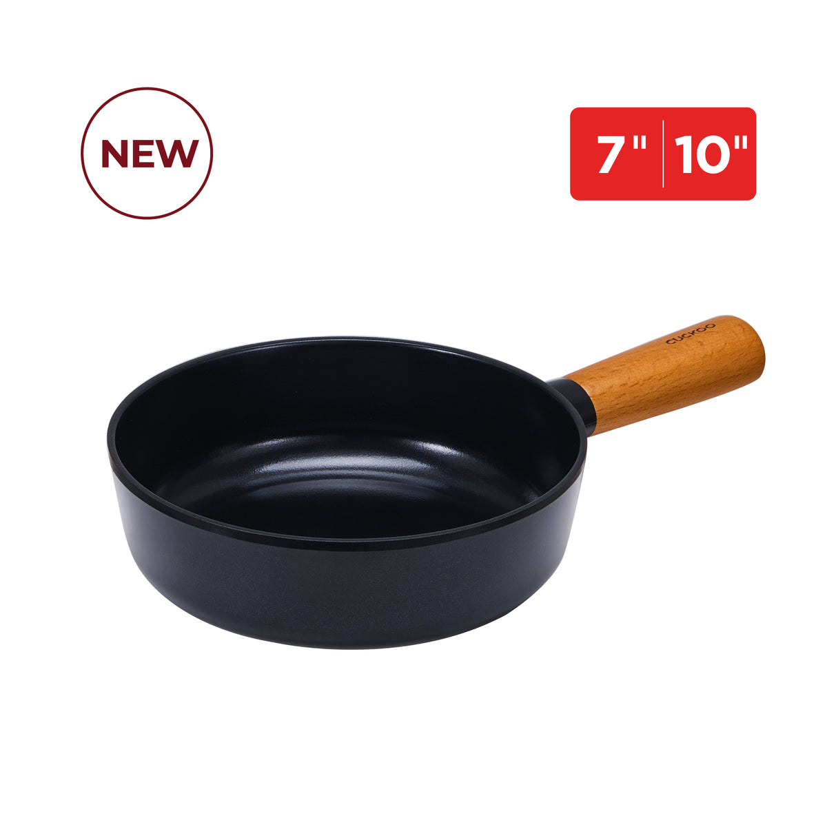 [NEW] Gourmet Ceramic-Coated Wok – 7" (COP-D1810B) / 10" (COP-D2610B)