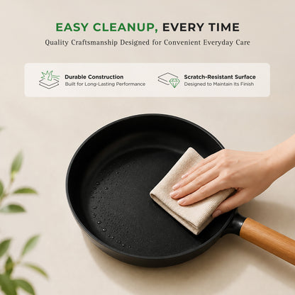 [NEW] Gourmet Ceramic-Coated Wok – 7" (COP-D1810B) / 10" (COP-D2610B)