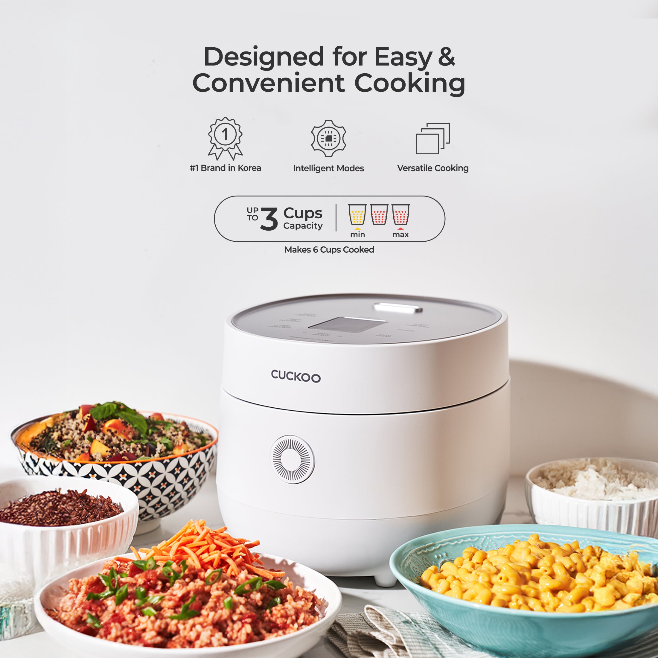 3-Cup Micom Rice Cooker (CR-0375F)