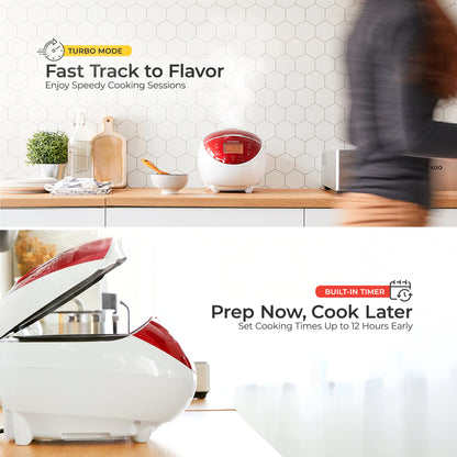 Refurbished B grade 6-Cup Micom Rice Cooker (CR-0655F)