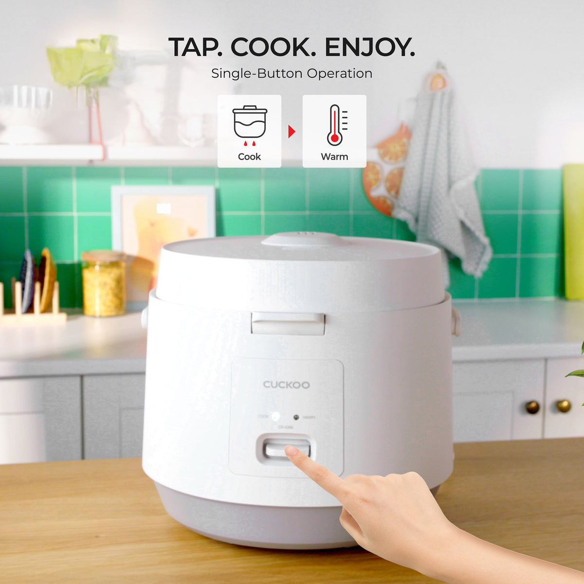 10-Cup Basic Rice Cooker (CR-1095)