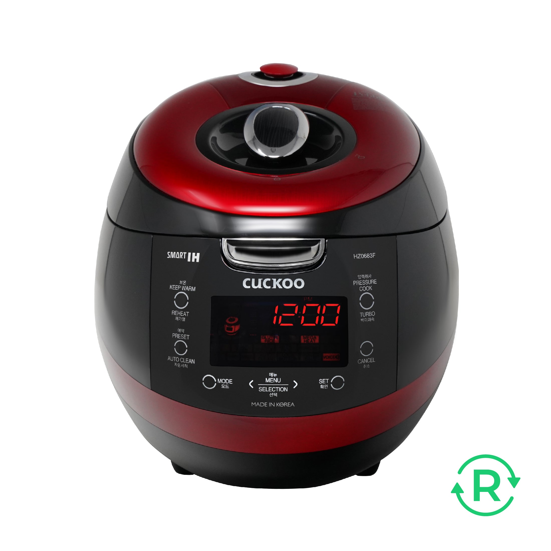 Refurbished B grade 6-Cup IH Pressure Rice Cooker (CRP-HZ0683FR)