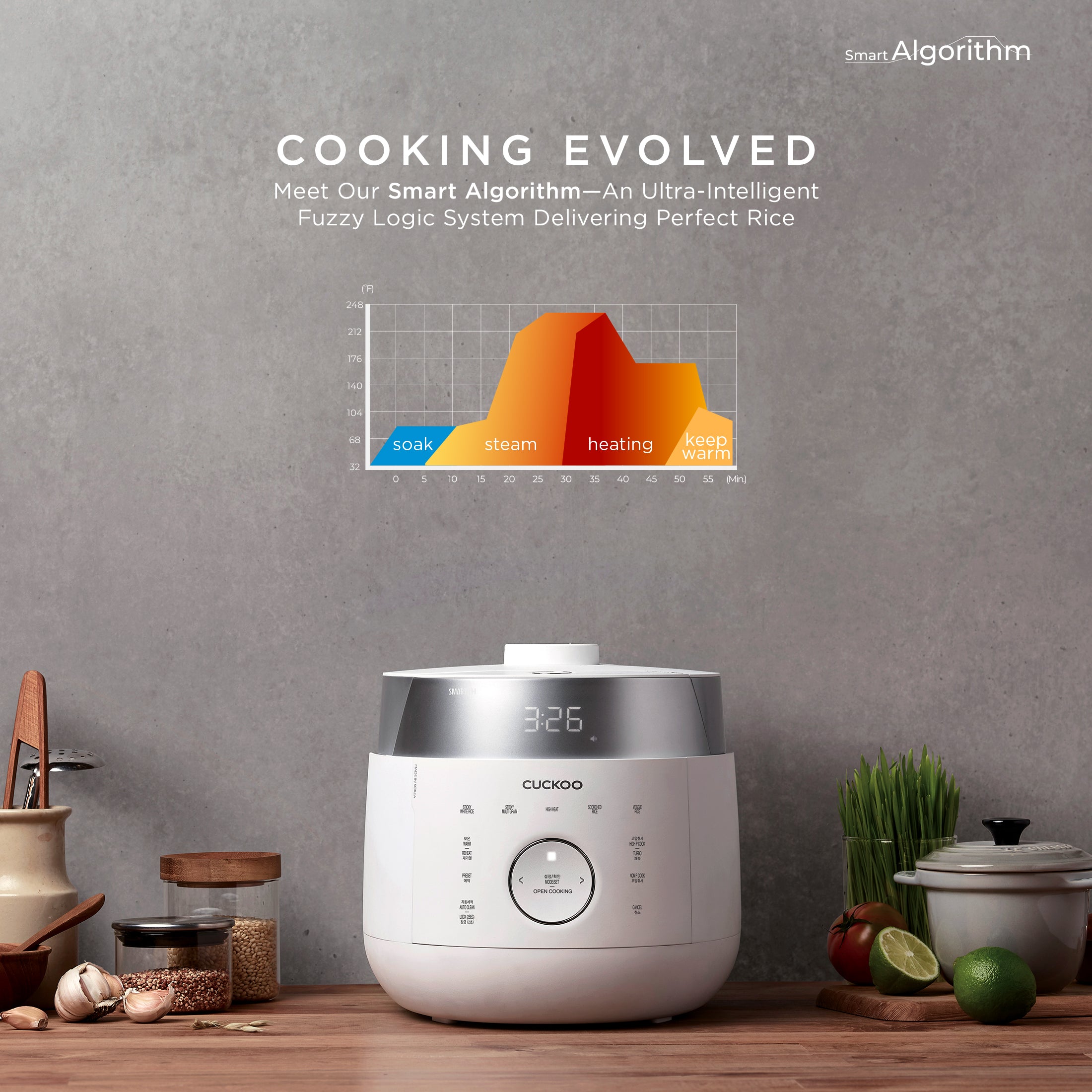 6-Cup IH Twin Pressure Rice Cooker (CRP-LHTR0609F)