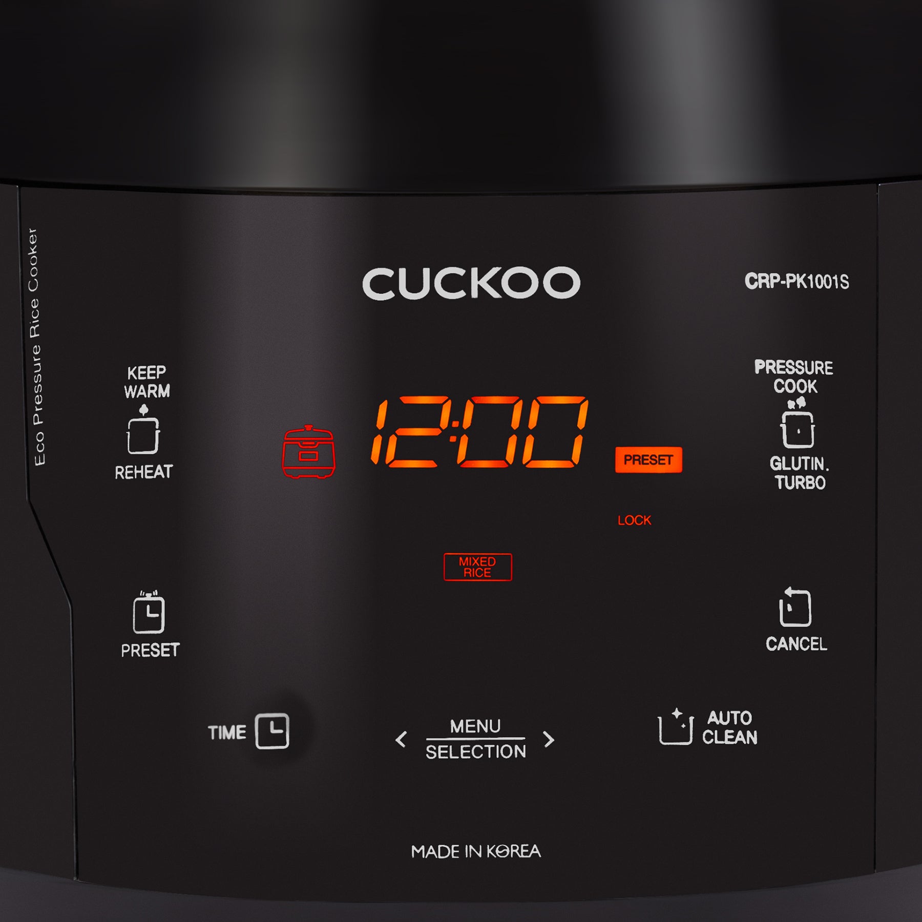 10-Cup HP Pressure Rice Cooker (CRP-PK1001S)