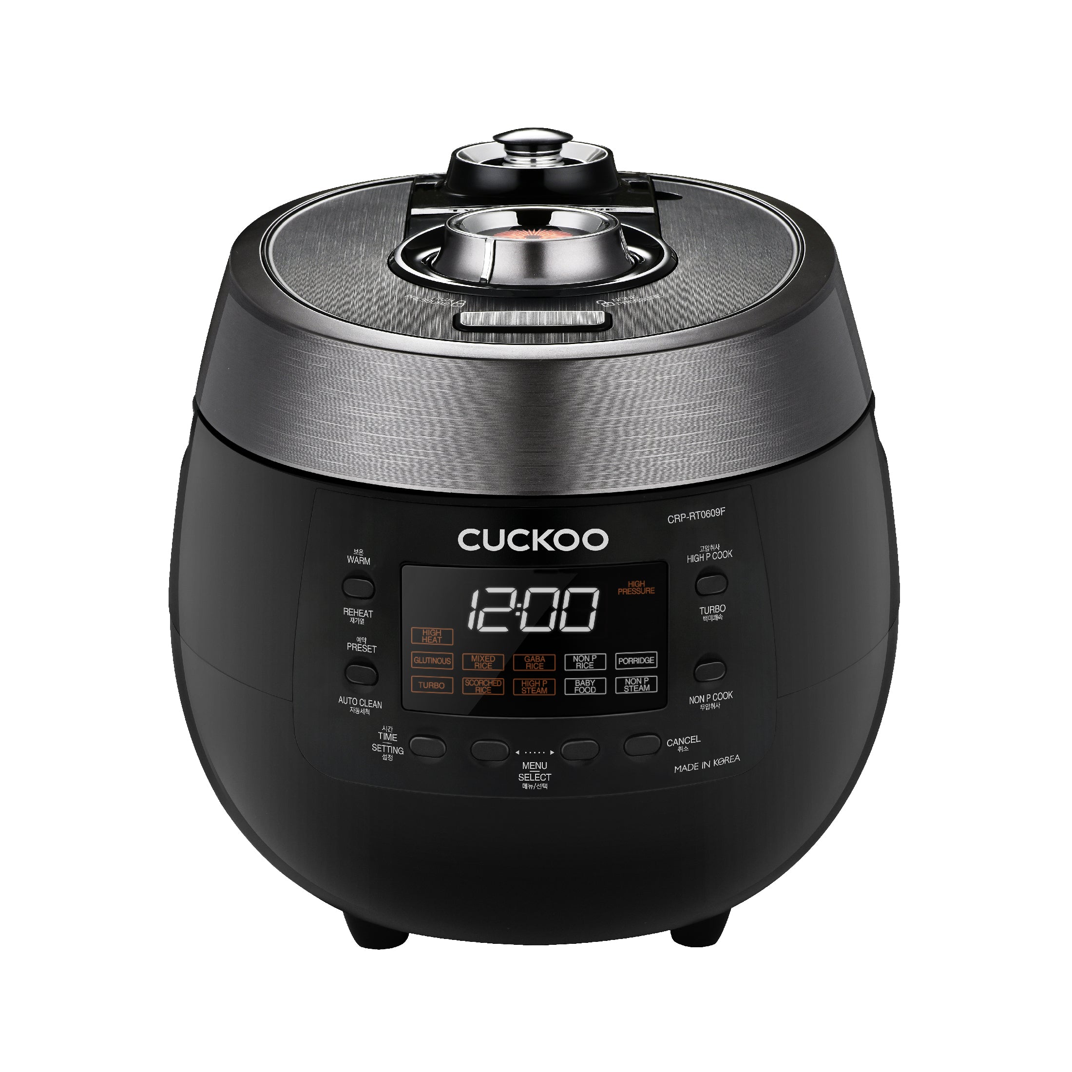 6-Cup HP Twin Pressure Rice Cooker (CRP-RT0609F)