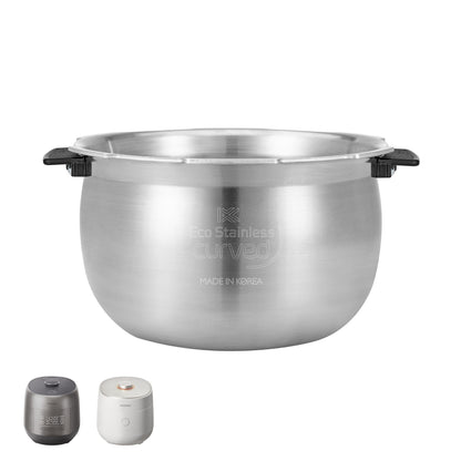 Premium Triple-Layer Stainless Steel Inner Pot (6-Cup) for CRP-PHTR0609FS & CRP-OHTR0609FW (CRI-HAC0610N)