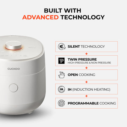 [NEW] 6-Cup IH Twin Pressure Prestige Silence Lumin (CRP-OHTR0609F)