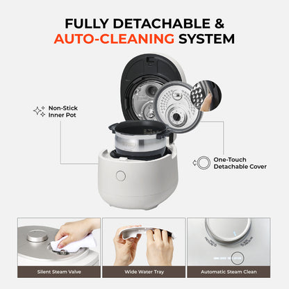 [NEW] 6-Cup IH Twin Pressure Prestige Silence Lumin (CRP-OHTR0609F)