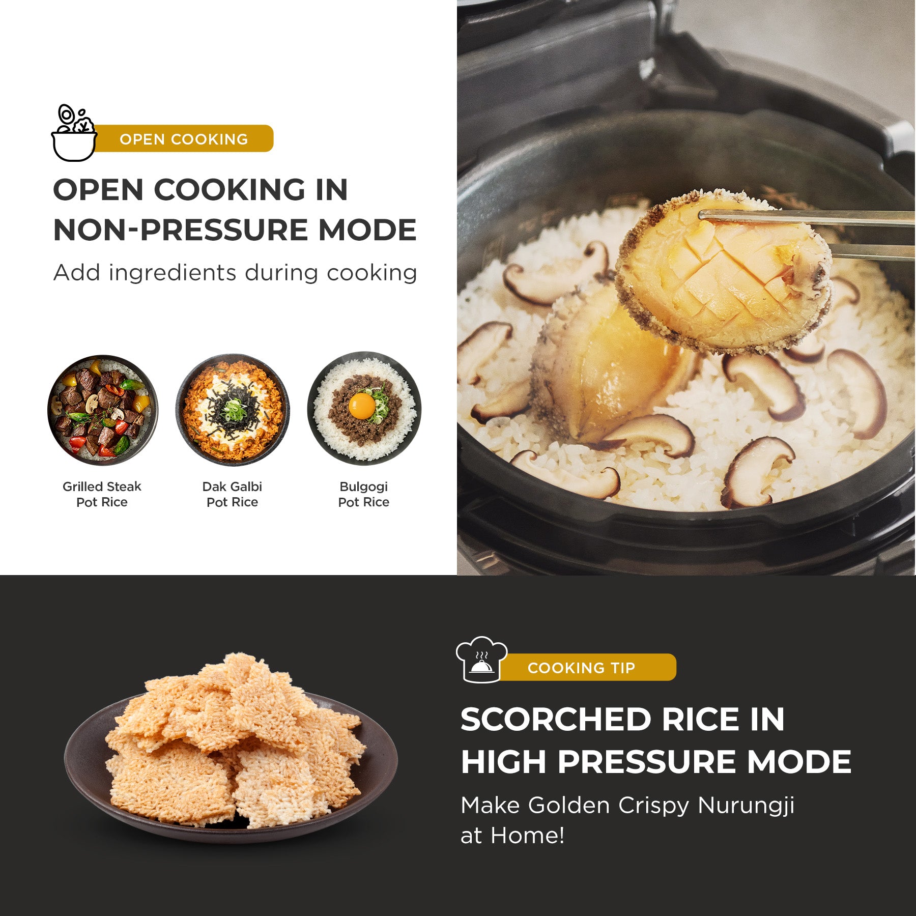 [NEW] 6-Cup IH Twin Pressure Prestige Silence Heritage (CRP-PHTR0609F)