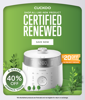 CUCKOO Canada Official Website Rice Cooker Water Air Purrifer