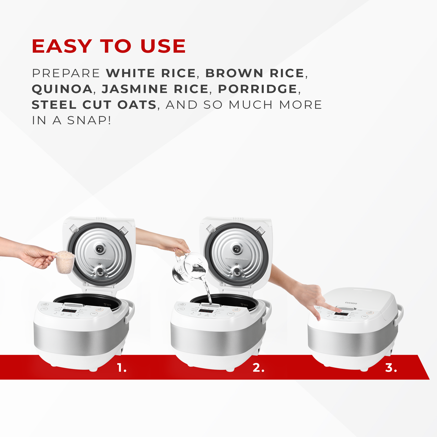 Refurbished B grade 6-Cup Micom Rice Cooker (CR-0605F)