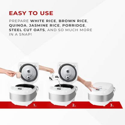 Refurbished B grade 6-Cup Micom Rice Cooker (CR-0605F)