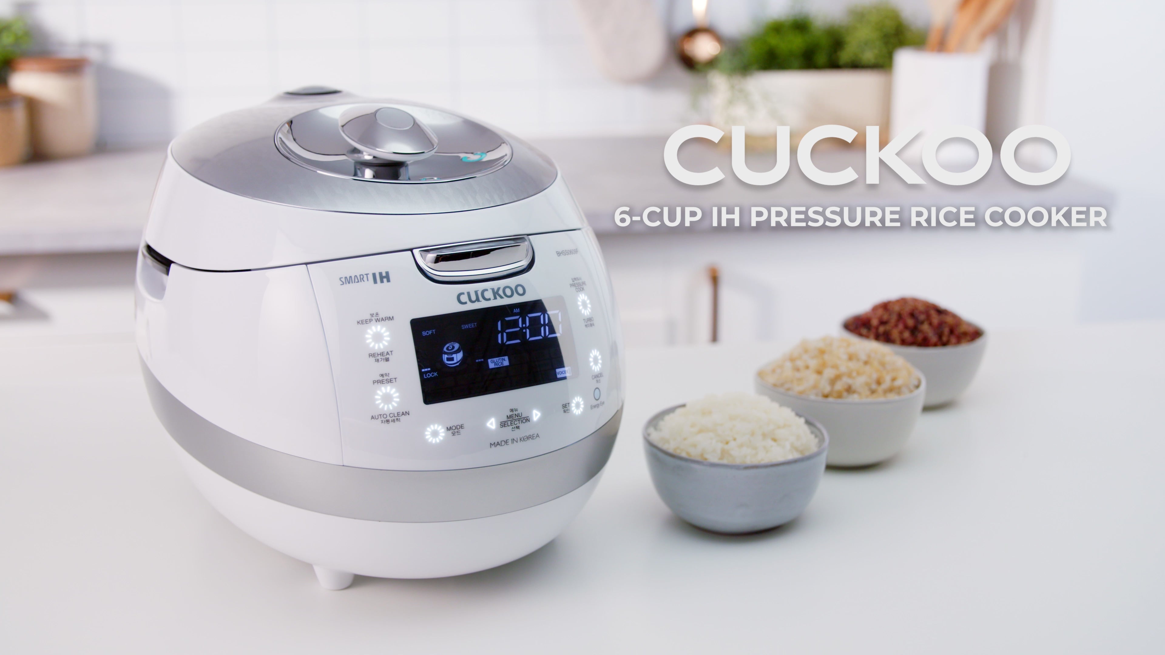 Refurbished B grade 6-Cup IH Pressure Rice Cooker (CRP-BHSS0609F)