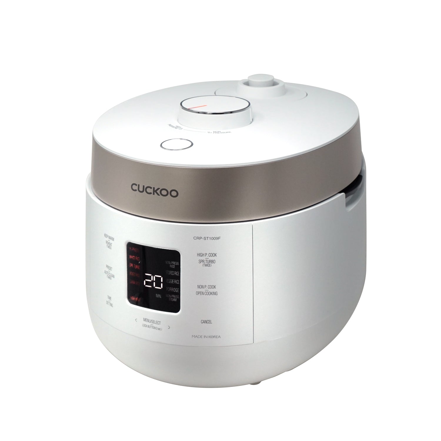 10-Cup HP Twin Pressure Rice Cooker (CRP-ST1009F)