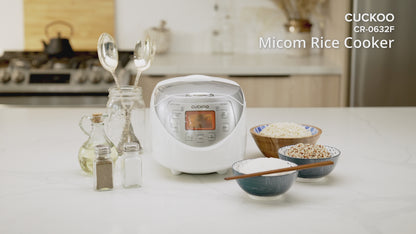 6-Cup Micom Rice Cooker (CR-0632F)